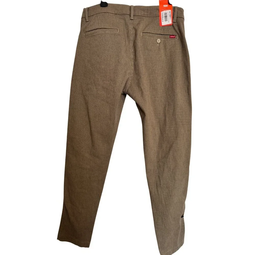 Levi’s XXChino Standard Taper Brown Size 33/32 $70 NWT Dress Work Pants